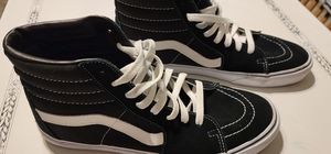 Vans size  10. High Tops Skate Shoes,  worn 2 times , EXCELLENT CONDITION PADDED